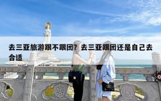 去三亚旅游跟不跟团？去三亚跟团还是自己去合适