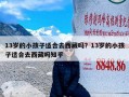 13岁的小孩子适合去西藏吗？13岁的小孩子适合去西藏吗知乎