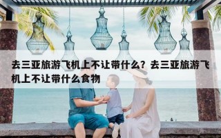 去三亚旅游飞机上不让带什么？去三亚旅游飞机上不让带什么食物