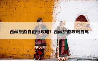 西藏旅游自由行攻略？西藏旅游攻略自驾