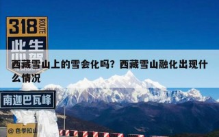 西藏雪山上的雪会化吗？西藏雪山融化出现什么情况