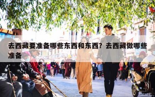 去西藏要准备哪些东西和东西？去西藏做哪些准备