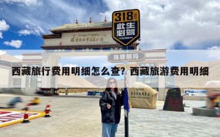 西藏旅行费用明细怎么查？西藏旅游费用明细