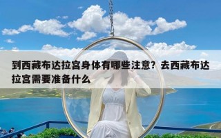 到西藏布达拉宫身体有哪些注意？去西藏布达拉宫需要准备什么