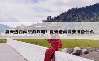 夏天进西藏旅游攻略？夏天进藏需要准备什么