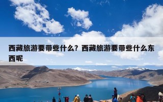 西藏旅游要带些什么？西藏旅游要带些什么东西呢