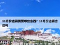 11月份进藏需要哪些东西？11月份进藏合适吗