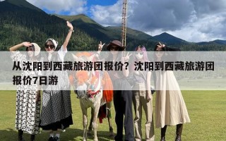 从沈阳到西藏旅游团报价？沈阳到西藏旅游团报价7日游