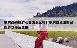 重庆西藏旅游七日游怎么样？重庆自驾游西藏旅游攻略及费用