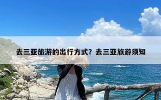 去三亚旅游的出行方式？去三亚旅游须知