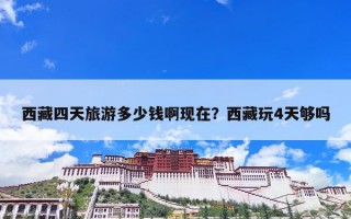 西藏四天旅游多少钱啊现在？西藏玩4天够吗