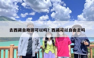 去西藏自助游可以吗？西藏可以自由去吗