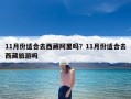 11月份适合去西藏阿里吗？11月份适合去西藏旅游吗