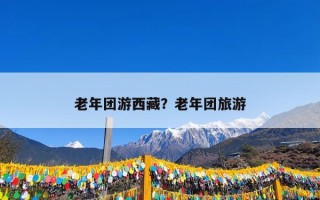 老年团游西藏？老年团旅游