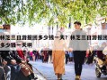 林芝三日游报团多少钱一天？林芝三日游报团多少钱一天啊