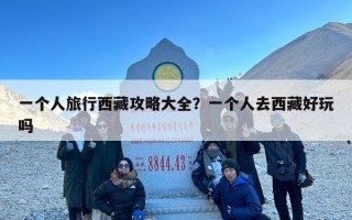 一个人旅行西藏攻略大全？一个人去西藏好玩吗