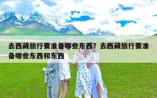 去西藏旅行要准备哪些东西？去西藏旅行要准备哪些东西和东西