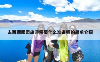 去西藏跟团旅游需要什么准备呢的简单介绍