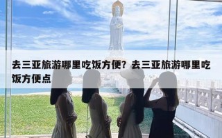 去三亚旅游哪里吃饭方便？去三亚旅游哪里吃饭方便点