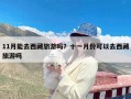 11月能去西藏旅游吗？十一月份可以去西藏旅游吗