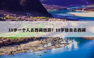 18岁一个人去西藏旅游？18岁独自去西藏