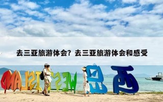 去三亚旅游体会？去三亚旅游体会和感受