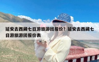 延安去西藏七日游旅游团报价？延安去西藏七日游旅游团报价表