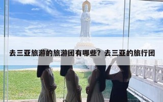 去三亚旅游的旅游团有哪些？去三亚的旅行团