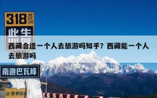 西藏合适一个人去旅游吗知乎？西藏能一个人去旅游吗