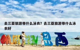 去三亚旅游带什么泳衣？去三亚旅游带什么泳衣好