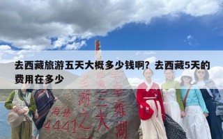 去西藏旅游五天大概多少钱啊？去西藏5天的费用在多少