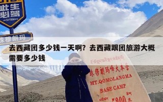 去西藏团多少钱一天啊？去西藏跟团旅游大概需要多少钱