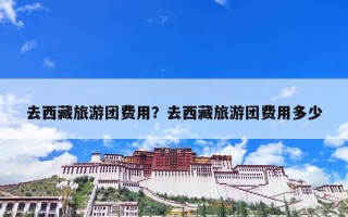 去西藏旅游团费用？去西藏旅游团费用多少