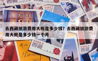 去西藏旅游费用大概是多少钱？去西藏旅游费用大概是多少钱一个月